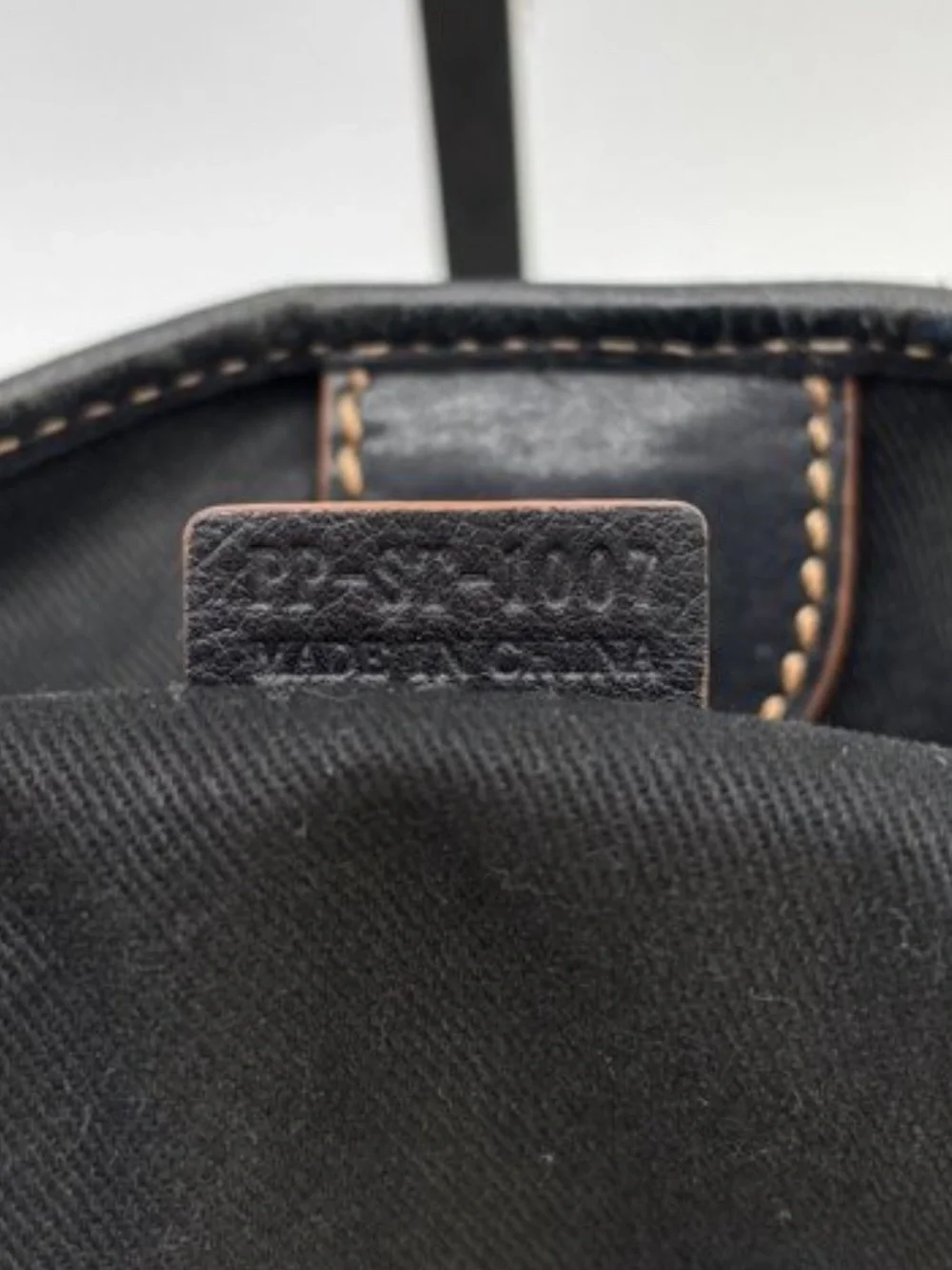 Celine Macadam Black Canvas Tote Bag